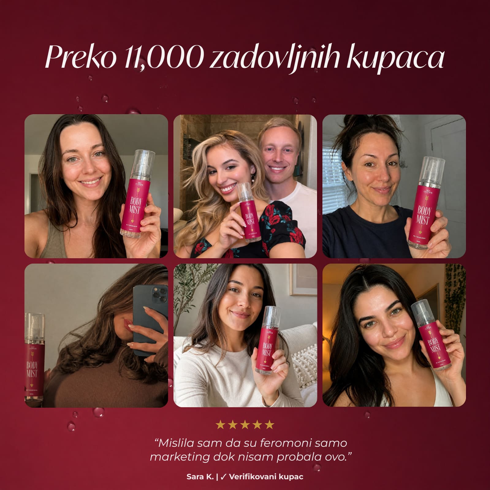 MyCupids™ - Body Mist sa Feromonima